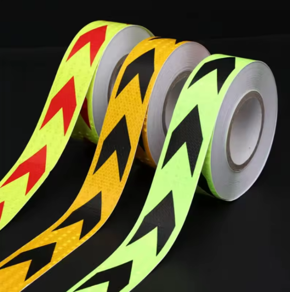 Reflective safety tape