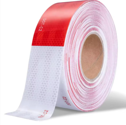 Reflective Tape Red and White, High quality reflective strip