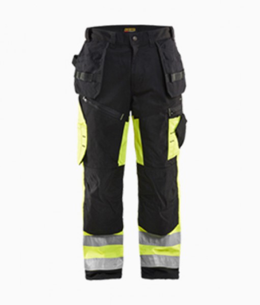 High-Vis Stretch Work Trousers