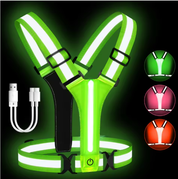High-Vis LED Running Vest